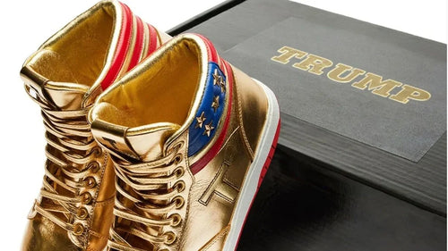 Donald J. Trump Sneakers Never Surrender