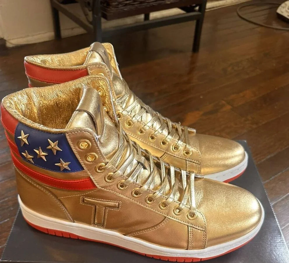 Donald J. Trump Sneakers Never Surrender