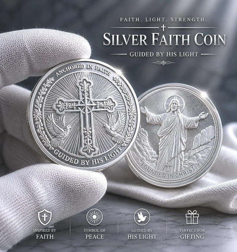 Faith in Jesus Silver Coin